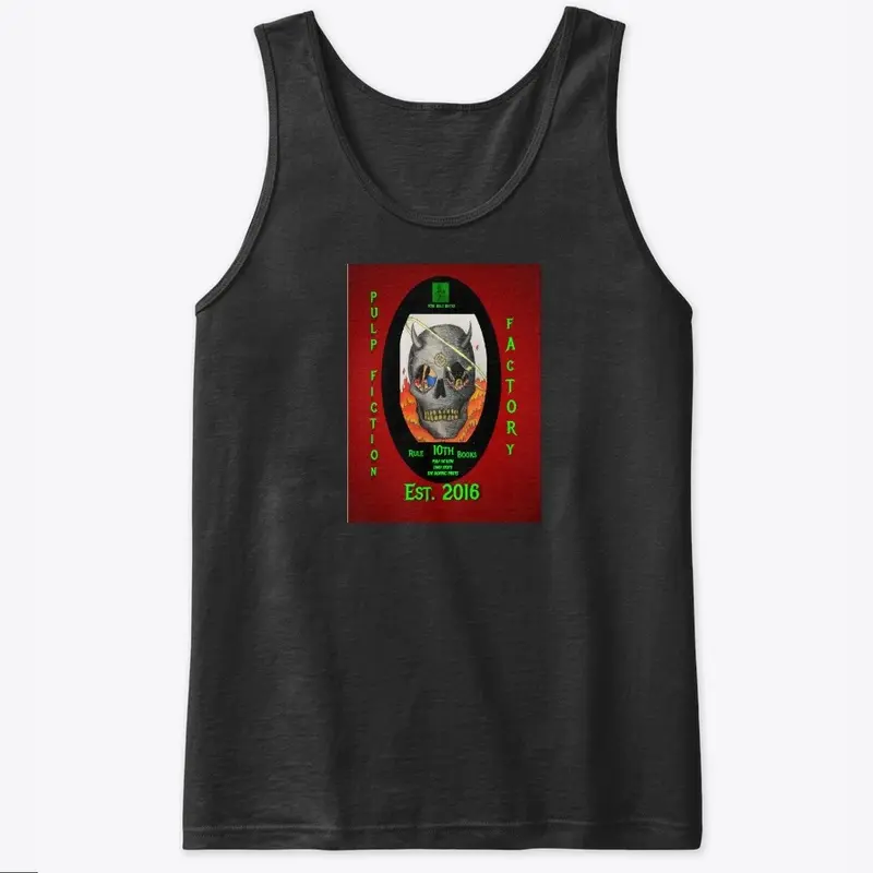 10th Rule WWJD skull tank top